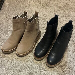 Two pair of Chelsea boots
